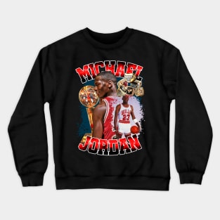 Michael Jordan Bootleg Tee Crewneck Sweatshirt